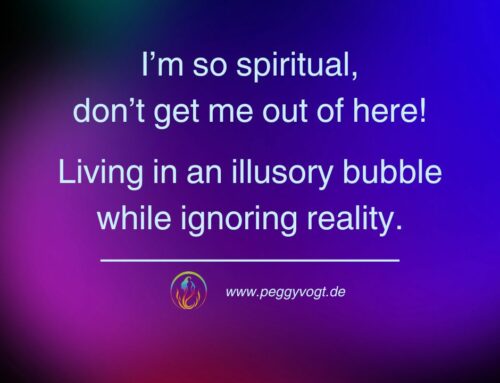 I’m so spiritual, don’t get me out of here!